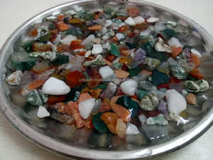 Agate naturelle indienne polie conception moderne graviers agrégés copeaux concassés pour la décoration de réservoir d'aquarium moderne - Product Image 6