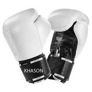 GANTS DE BOXE EN CUIR DE HAUTE QUALITÉ PROFESSIONNELLE MEILLEURE CONCEPTION LOGO PERSONNALISÉ ENTRAÎNEMENT HOMMES EN CUIR DE VACHE - Product Image 2