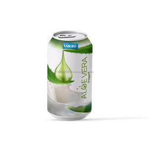 Jus de fruits aromatisé à l'aloe vera 330 ml Boisson saine et rafraîchissante en conserve Durée de conservation de 18 mois - Product Image 1