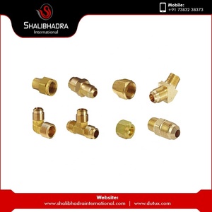 Produit de matériel de raccord évasé en métal laiton personnalisé - Product Image 2