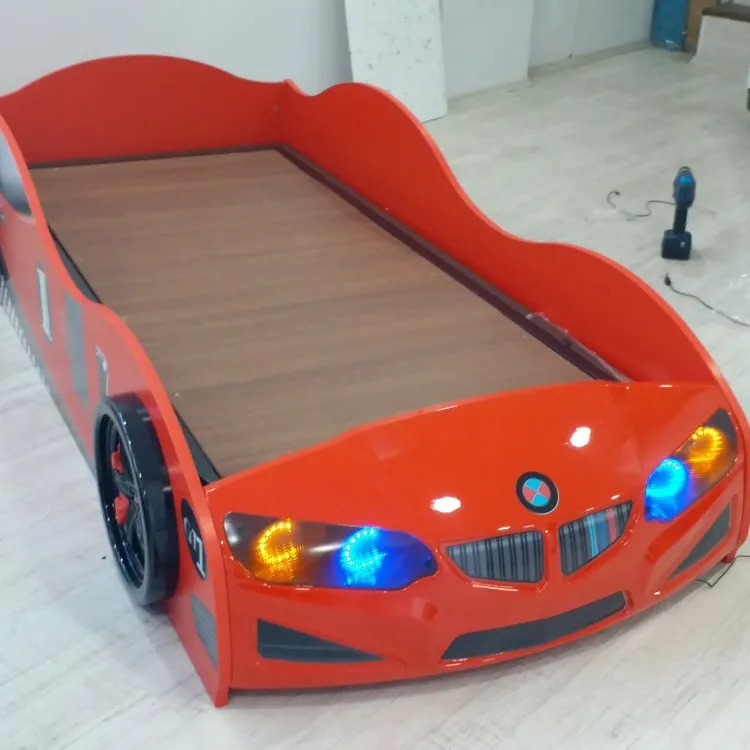 แข่งรถเด็กเตียง-เด็ก Lux เตียงรถ-SUPERCARBEDS-ทำในยุโรป