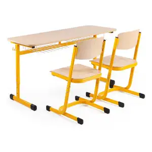 Two Seater School Desk Chair