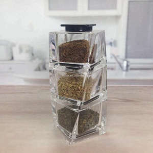 [Holar] Shaker à épices carré en plastique de qualité supérieure fabriqué à Taïwan avec 3 réglages de trous - Product Image 2