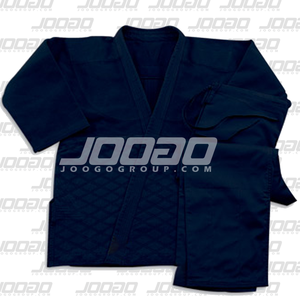 Uniforme de judo 100% coton pour enfants fabriqué pour hommes femmes enfants blanc et bleu avec ceinture - Product Image 1