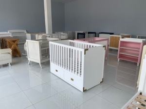 Meubles de chambre à coucher modernes/meubles de chambre à coucher pour enfants/lit simple pour enfants, finition à base d'eau non toxique, construction solide - Product Image 4