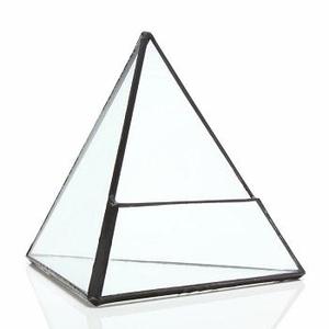 TRIANGLE DESIGN PLANT TERRARIUM HOME DECORATIVE FLOWER PLANT TERRARIUM CLASSIC DESIGN PLANT <b>VASES</b> - Product Image 5