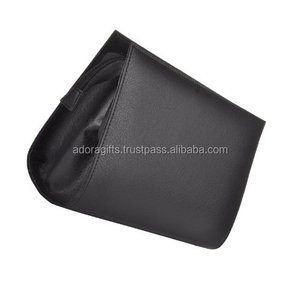 Color negro India fabrica bolso de mano cosmético en cuero de PU de alta calidad - Product Image 1