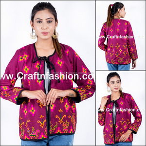 Kutch vintage Banjara chaqueta-chaqueta indio bordado Boho chaqueta-chaqueta mujer chaqueta de moda-Kutch personalizado chaqueta-Chaqueta de Indo occidental - Product Image 6