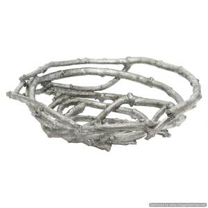 Nouveau dernier modèle de conception en aluminium Table Ware décoration bol de fruits en gros gris couleur bol de service à des prix raisonnables - Product Image 1