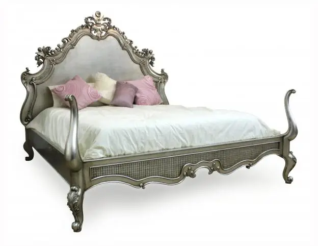 침실 가구를 위한 프랑스 왕 작풍은 나무로 되는 침대