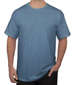 Hochwertiges großhandel Herren-T-Shirt mit individuellem Design 100 % Baumwolle 180 gsm T-Shirt Druck Übergröße T-Shirt Herren-T-Shirt für Herren