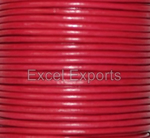 Cordón trenzado de cuero de primera calidad, accesorios para hacer pulseras y collares, alambre de abalorios para bolsos y cinturones - Product Image 5