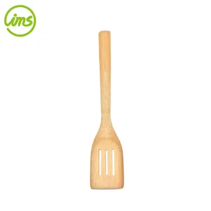 Bamboo Kitchen Stir Fry Cooking Spatula With Hole