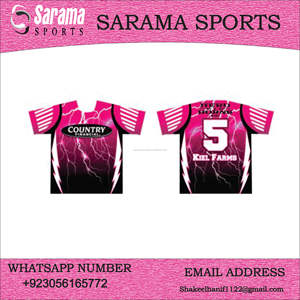 Maillots de softball sublimés uniformes bon marché de la meilleure qualité, avec logo, impression et design personnalisés, - Product Image 2