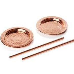 Lot de 4 tasses de bière en cristal, dessous de verres, Design de luxe et moderne - Product Image 1