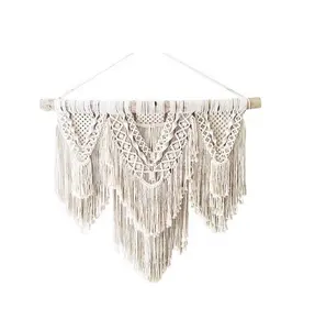 Indian Finest Handcrafted 100% algodón Macrame Colgante de pared Boho Macrame Colgante de pared Fabricante al por mayor - Product Image 1