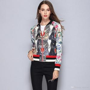 Vestes pour femmes vêtements africains vêtements d'extérieur en polyester personnalisés manteau de mode pour femmes blousons bombardiers pour femmes blousons bombardiers pour femmes - Product Image 5