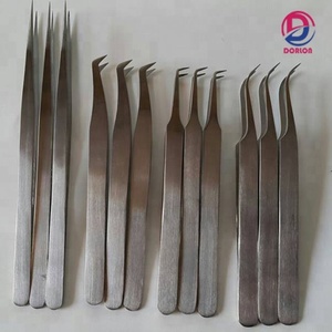 Rainbow Diamond Grip Eyelash Tweezers Heart Handle Custom Logo Sustainable <b>Stainless</b> <b>Steel</b> 90 Degree <b>Angle</b> for Eyelash Extension - Product Image 3