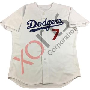 Maillot de baseball professionnel personnalisé blanc 100% Polyester respirant impression sublimée bouton complet conception vêtements de sport grande taille - Product Image 1