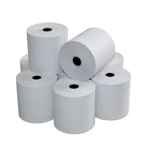 Premium quality 80x70mm , 80x80mm 65gsm Thermal paper roll