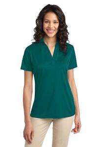 Polo de seda con función táctil para mujer, camisa de poliéster 100%, doble punto con tecnología PosiCharge - Product Image 5