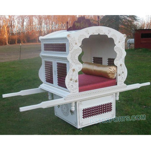 Doli Palki de Madera Tratada de Estilo Tradicional Moderno, Ligero, para Bodas Indias, Tamaño Personalizable, Último Modelo para Entrada Nupcial - Product Image 1
