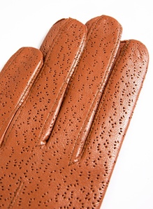 Gants en cuir Imipec pour femmes, en peau d'agneau de qualité supérieure, fonction écran tactile, design à doigts entiers, fermeture à bouton, ajustement parfait pour le quotidien - Product Image 5