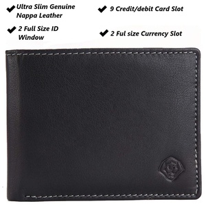 Cartera Bifold de Cuero Genuino de Lujo para Hombre, Duradera, para Uso Diario, Accesorio de Negocios, Disponible para la Venta, de Exportador Indio - Product Image 4