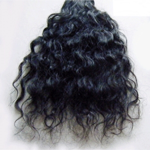ผมคนธรรมชาติแบบ100% ผมคนจากอินเดียนผมผู้บริจาคเดี่ยวผมบริสุทธิ์ - Product Image 3