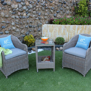 Conjunto de sillón para jardín, muebles de exterior para parejas - Product Image 1