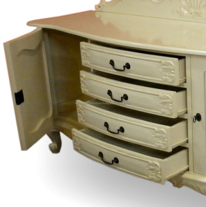 Mueble de salón de Indonesia, mueble francés, Buffet, 2 puertas, 4 cajones - Product Image 6