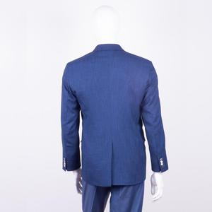 Traje Formal de Negocios Azul para Hombre, Diseño Personalizado de Steve & James, con Tela de Lana Merino - Servicio OEM - Product Image 2
