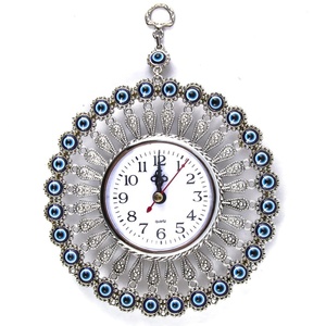 Reloj de Pared Decorativo con Muchos Cuentas de Ojo Turco de TURQUÍA - Product Image 1