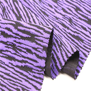Tissu jacquard 100% polyester à <span class=keywords><strong>motif</strong></span> peau de zèbre tendance 2026 pour vêtements - Product Image 6