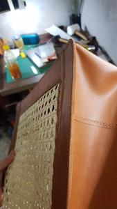 Sac à main en rotin en cuir de vache véritable, fait main au Vietnam, livraison gratuite - Product Image 4