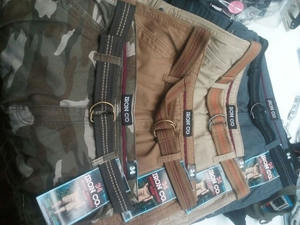 กางเกงขาสั้นผ้าฝ้ายหนาแบบวินเทจยาวถึงเข่าสำหรับผู้ใหญ่สำหรับฤดูใบไม้ผลิ - Product Image 6