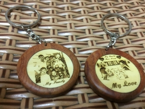 Porte-clés en bois meilleur fournisseur - Product Image 5