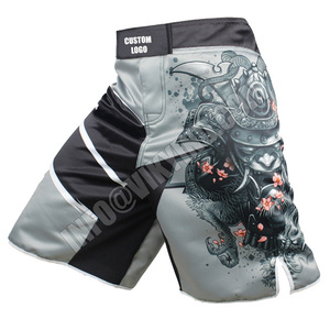 Profession MMA Fighting Shots Sublimated Custom Printed Quick Dry Spandex MMA Short - Product Image 5