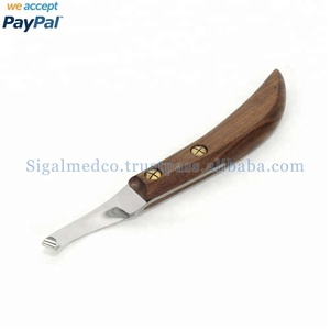 Couteau de poche anglais Flanger Hoof de haute qualité, lame en acier inoxydable de qualité industrielle, finition argentée, manche multifonctionnel, automatique - Product Image 6