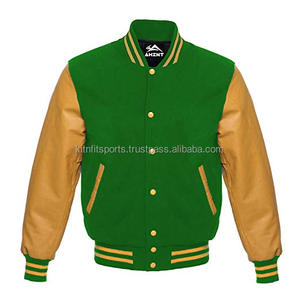 Collège Style hommes vestes 2025 Varsity vestes couleur personnalisée équipe Baseball Bomber Varsity hommes manteaux - Product Image 1