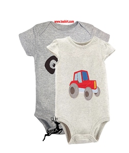 ชุดรอมเปอร์ผ้าฝ้ายออร์แกนิคสำหรับเด็กทารกและเด็กวัยหัดเดินชุดรอมเปอร์เด็กทารก - Product Image 1