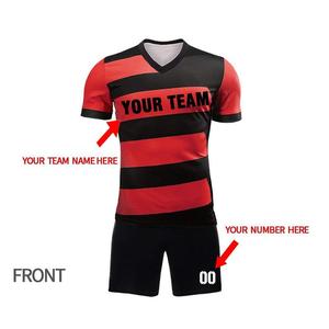 Costume de football personnalisé par sublimation/vêtements de football vente en gros chemises d'entraînement de football vêtements d'équipe sport 2025 - Product Image 5