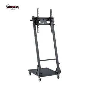 Space Saver LCD Stand for 37 to 46 inch TV Rolling Folding TV Cart with Wheels