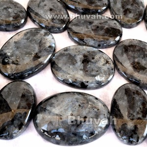 พลอยลาร์วิกไนต์แบบหลวม จำนวนมาก หลายรูปทรง หลายขนาด คละแบบ สำหรับทำเครื่องประดับ - Product Image 3