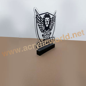 Enseignes bord Led en acrylique personnalisé style cintre, panneaux lumineux, support d'affichage à LED/en acrylique - Product Image 3