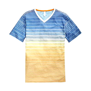 T-shirt à rayures noires, vêtements du bangladesh, vente en gros - Product Image 1