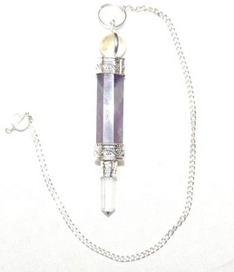 Piedra semipreciosa Artesanía Amatista 3 piezas Péndulos - Product Image 1