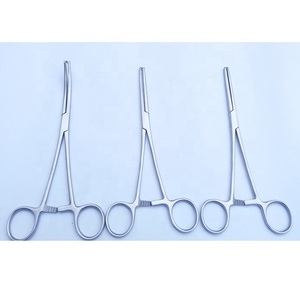 Pinces chirurgicales en acier inoxydable, Instruments chirurgicaux de haute qualité, lot de 100 pièces, ciseaux à Logo personnalisés - Product Image 5