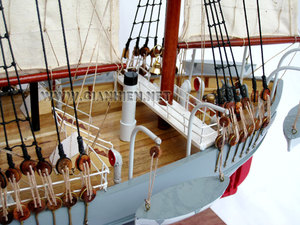 FRAM fait à la main en bois style nautique modèle européen bateau décoration de la maison nouveauté cadeau artisanat - Product Image 3