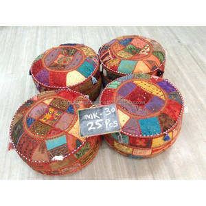 Bohemian Mandala elegante cojín PUF otomano memoria espuma piso funda de almohada cubierta personalizable Color Logo extraíble lavable - Product Image 1